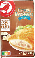 Croque à la normande Champignons et Crème