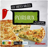 Tarte aux poireaux