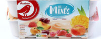 Les mixes saveurs:framboise / fraise / cerise / mangue / pêche / abricot