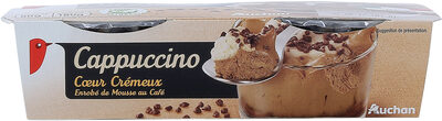 Cappuccino Coeur crémeux Enrobé de mousse au café