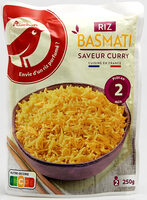 Riz basmati saveur curry