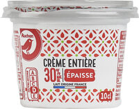 Crème entière épaisse30% Mat. Gr.