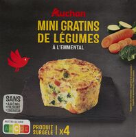 Mini gratins de légumes à l'emmental