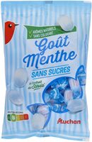 Goût MENTHE SANS SUCRESà l'extrait de Stévia*