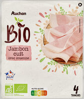 Jambon cuit avec couenne