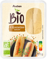 4 Quenelles nature issues de l'agriculture biologique