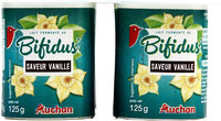 Lait fermenté au BIFIDUS* SAVEUR VANILLE