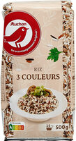 Riz 3 couleurs