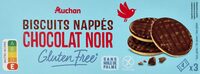 Biscuits nappés au chocolat noir sans gluten