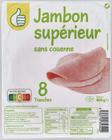 Jambon supérieur découenné - dégraissé