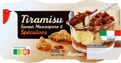 Tiramisu Mascarpone et Spéculoos