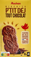 Biscuits P'tit Déj Tout Chocolat
