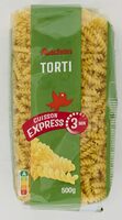 Torti cuisson express 3 min