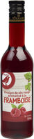 Vinaigre de vin rouge aromatisé à la framboise
