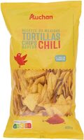 Tortillas chips saveur chili