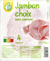 Jambon choix sans couenne