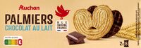 Palmiers chocolat au lait
