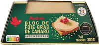 Bloc de foie gras de canard avec morceaux - Lyre offerte*