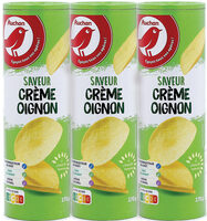 Tuiles saveur crème oignon