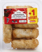 RECETTE D'ASIEnems crevettes, merlu, sauce nuoc mamPICTO : 4 nems (+1 offert) + 2 sachets de sauce