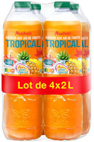 Boisson aux jus de fruits - tropical - à l'eau de source - Goût Tropical