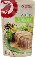 Sauce 3 poivres