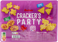 Crakers'party : Pizz'apéro, chees'apéro, mix'apéro, triangl'apéro