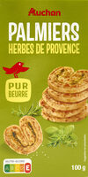 Palmiers aux herbes de Provence