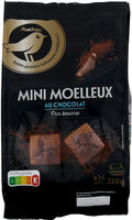Mini moelleux au chocolat