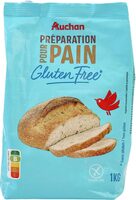 Préparation pour pain sans gluten