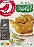 Papillote aux herbes de Provence