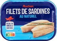Filets de sardines au naturel