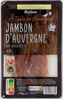 Jambon d'Auvergne sans conservateur