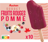 Sorbet Fruits Rouges-Pomme