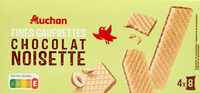 Fines Gaufrettes chocolat noisette