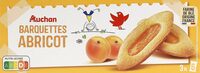 Barquettes Abricot