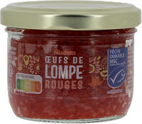 Oeufs de lompe rouges 100G