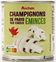 Champignons de Paris 1er choix Emincés