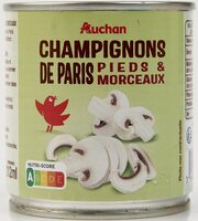 Champignons de Paris Pieds et Morceaux