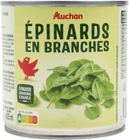 Epinards en branches