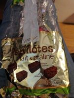 Papillotes lait et praliné