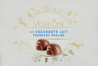 Les escargots lait fourrage praliné