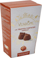 Les truffes fantaisie chocolat - éclats de caramel au beurre salé