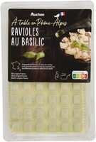 RAVIOLES AU BASILICaux œufs frais