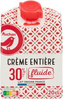 Crème entière fluide30% mat. gr.