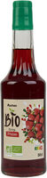 Sirop fraise bio