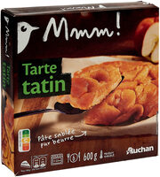 Mmm! Tarte tatinAstuce sur le facing : pâte sablée pur beurre