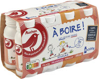 A BOIRE ! SAVEURSFRAISEFRAMBOISEABRICOT PECHE SANS arômes artificielsSOURCEcalcium vitamine D