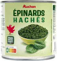 Epinards hachés