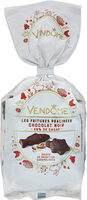 Les Fritures pralinées Chocolat Noir - 49% de cacao - éclats de noisettes caramélisées